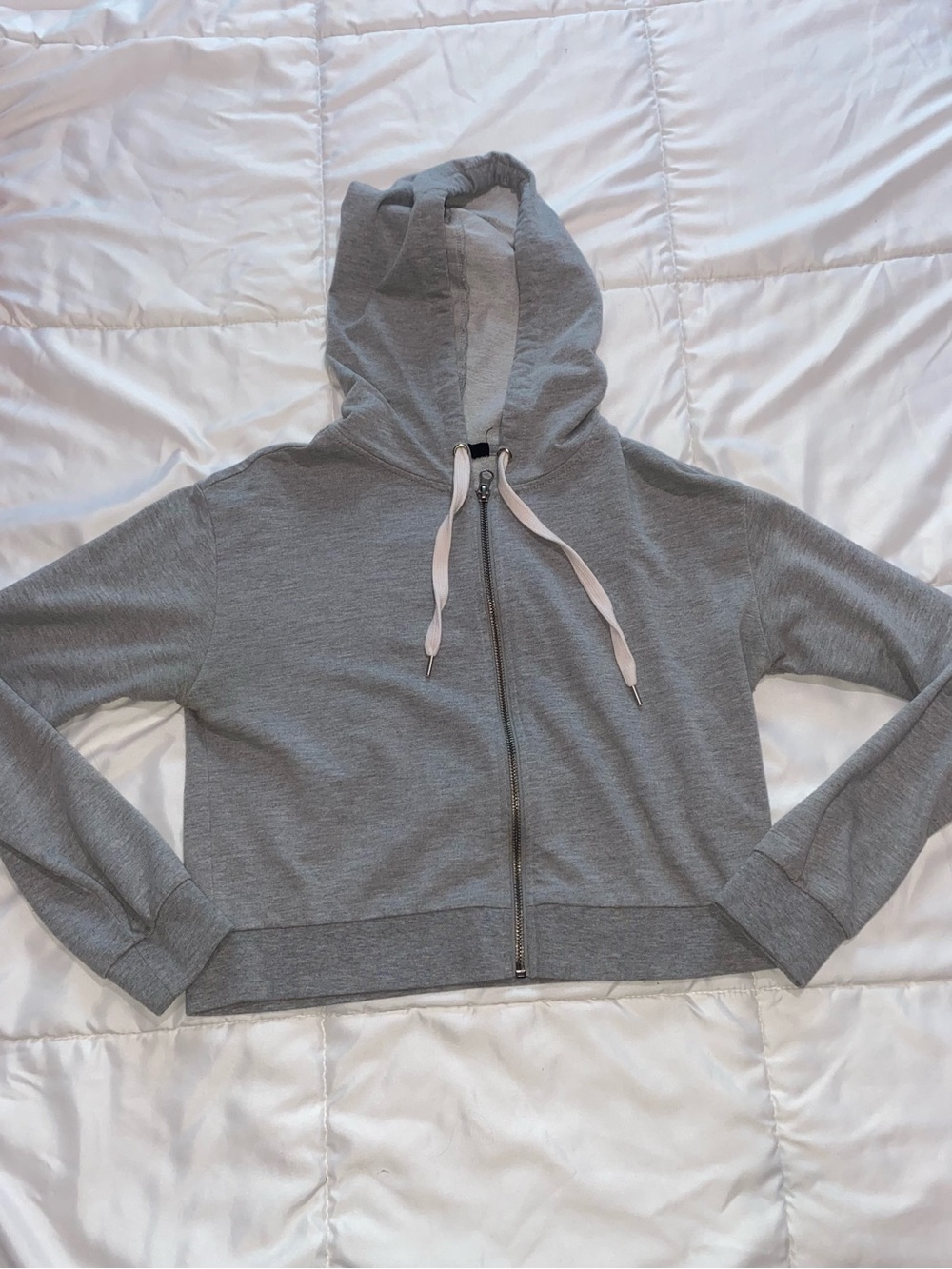 Grey hoodie